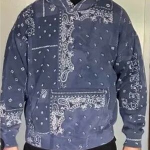 Abercrombie and fitch men’s bandana hoodie